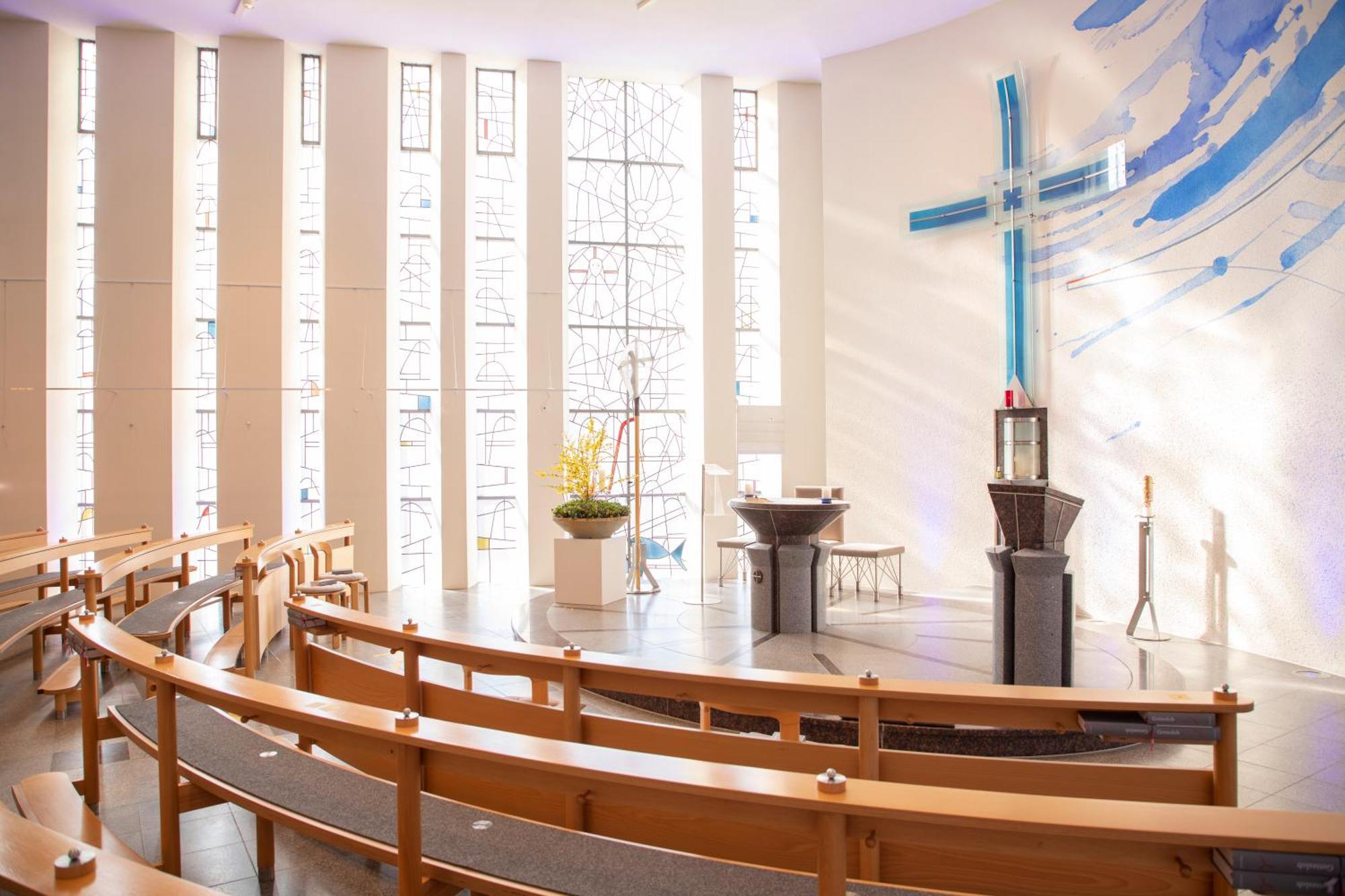 Spectrum Kirche Exerzitien-Und Bildungshaus Auf Mariahilf 파사우 외부 사진